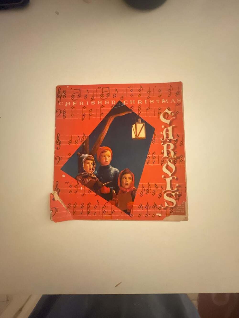 Very vintage O'neal-Anderson Cherished Christmas Carols Songbook